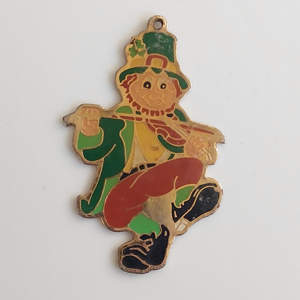 Vintage Leprechaun Charm St. Patrick's